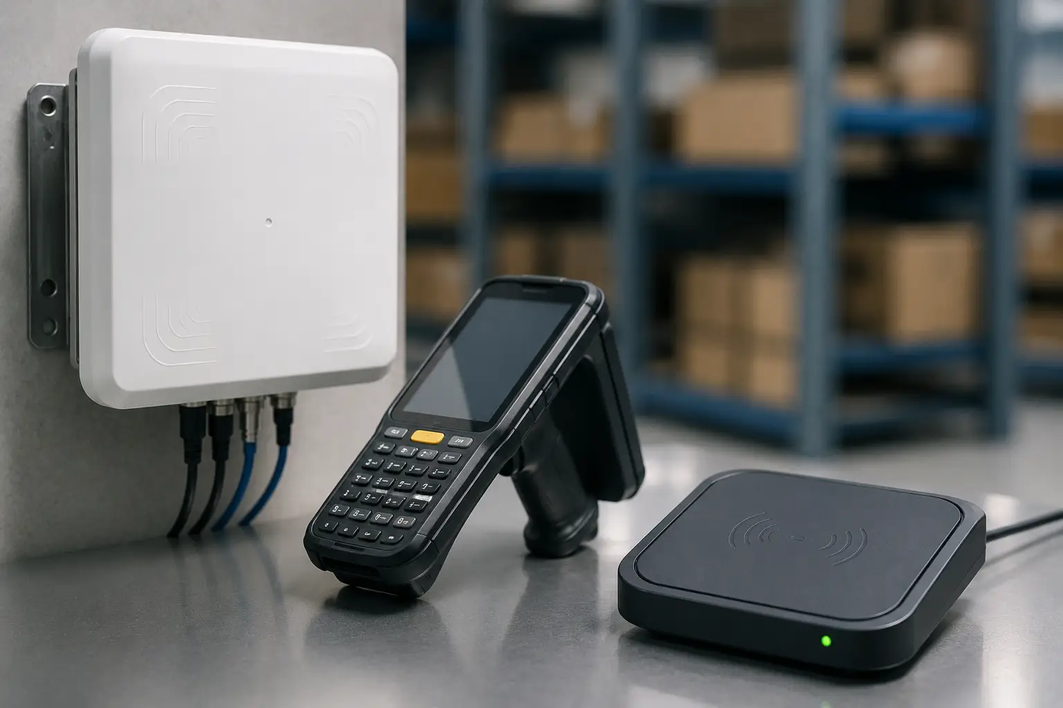 Dispositivos RFID — lectores y antenas — Serdoc Madrid